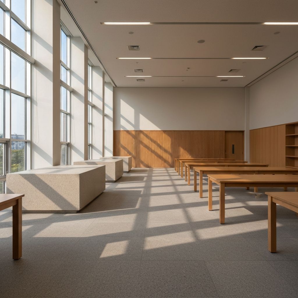 Архитектонски простор санданх од природног светла - симбол хармоније